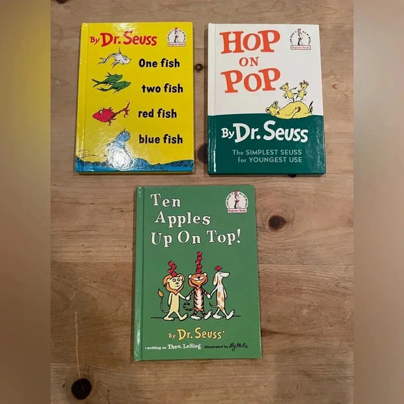 NWT Set of 3 Dr. Seuss Children’s Book Beginner I can Read Books - Picture 1 of 12